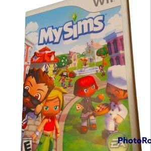 My SIMS Wii video game